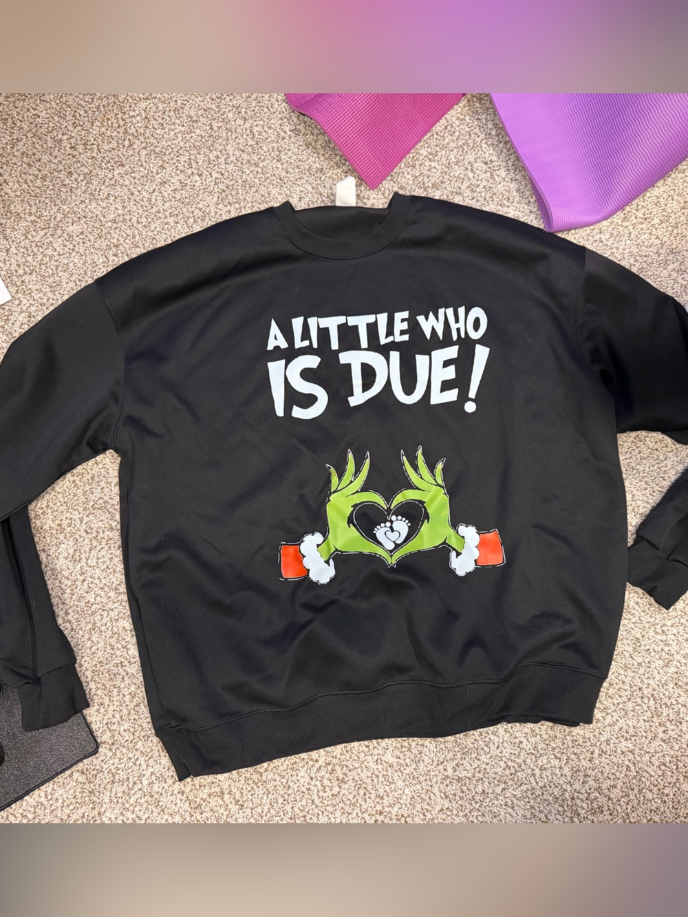 A little who is due sweater